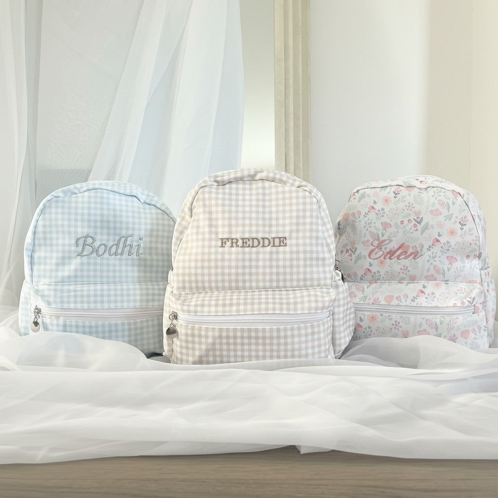 Personalised Ditsy Print Backpack