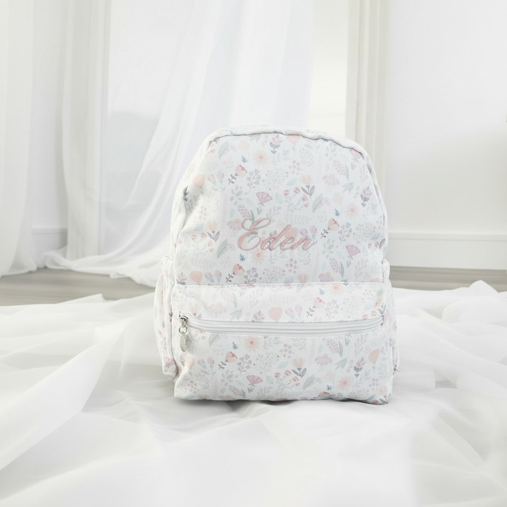 Personalised Ditsy Print Backpack